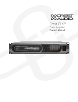 Crest Audio CLh 2500 Manuale utente