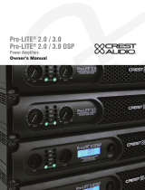 Crest Audio Pro-LITE 2.0 DSP Manuale utente