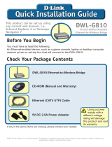 D-Link DWL-G810 Manuale utente