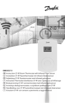 Danfoss CF-RF Room Thermostat Guida d'installazione