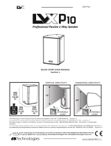 dBTechnologies LVX P10 Manuale del proprietario