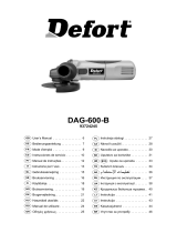 Defort DAG-600-B Manuale utente