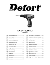 Defort DCD-10.8N-LI Manuale del proprietario