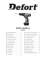 Defort DCD-14 Manuale del proprietario