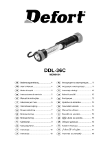 Defort DDL-36-C Manuale del proprietario
