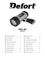 Defort DDL-60 Manuale del proprietario