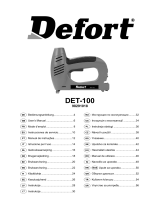 Defort DET-100 Manuale del proprietario