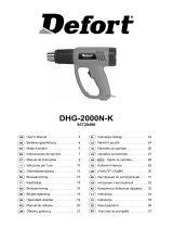 Defort DHG-2000N-K Manuale del proprietario