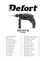 Defort DID-501-B Manuale del proprietario