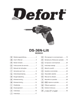 Defort DS-36N-Lilt Manuale del proprietario