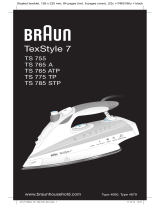 Braun TexStyle 7 - TS 755 Manuale utente