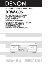 Denon DRW-695 Istruzioni per l'uso