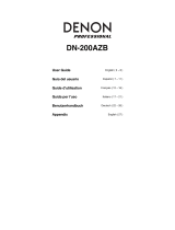 Denon Professional DN-200AZB Manuale utente