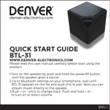 Denver BTL-31WHITE Manuale utente