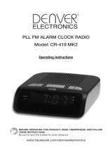 Denver Electronics CR-419 MK2 Manuale utente
