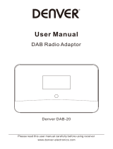 Denver DAB-20 Manuale utente