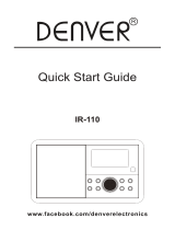 Denver IR-110 Manuale utente