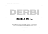 Derbi Rambla 250 Manuale utente