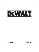 DeWalt D28700 Manuale del proprietario