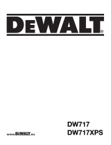 DeWalt DW717XPS T 3 Manuale del proprietario