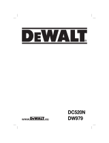 DeWalt DC520K Manuale del proprietario
