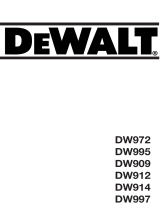 DeWalt DW997 Manuale utente