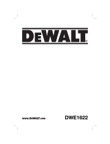 DeWalt DWE1622 Manuale utente