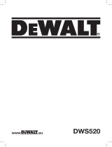 DeWalt DWS520 Manuale del proprietario