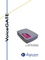 Digicom VoiceGATE Bridge Ethernet Manuale utente
