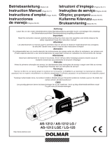 Dolmar AS-1212 LGX Manuale del proprietario