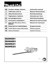 Dolmar Akku-Heckenschere 52 cm 18V (ohne Akku, ohne Ladegerät) DUH523Z Manuale del proprietario