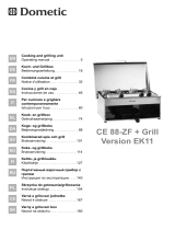 Dometic CE 88-FZ + Grill (Version EK11) Istruzioni per l'uso