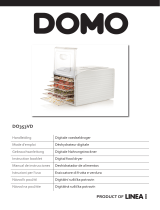 Domo Digital Dörrautomat „DO353VD“, Beige Manuale del proprietario