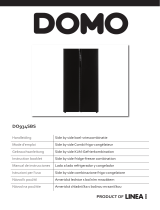 Domo DO934SBS Kühl-gefrierkombination Manuale del proprietario