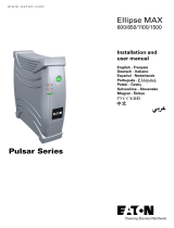 Eaton Pulsar Ellipse MAX 850 Manuale utente
