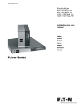 Eaton Evolution 1550 Rack 1U Manuale utente