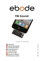 Ebode FM-iOS FM Transmitter Manuale utente