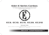 Eden E Series Manuale del proprietario