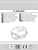 Efco K 1600 ADV Manuale utente