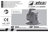 Efco MP 300 / MP 3000 (Euro 2) Manuale del proprietario