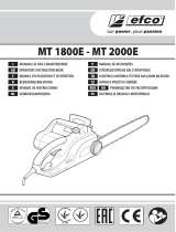 Efco MT1800 Manuale del proprietario