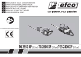 Efco TGS 2800 XP Manuale del proprietario