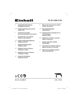 EINHELL TC-ID 1000 E Kit Manuale utente