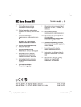 EINHELL TC-VC 18/20 Li S Kit (1x3,0Ah) Manuale utente