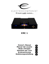 ELECTROCOMPANIET EMC 1 Manuale del proprietario
