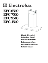 Electrolux EFC 1540 Manuale utente