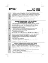 Epson PowerLite 8300i Manuale utente