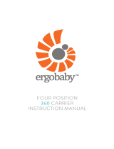 ergobaby FOUR POSITION 360 CARRIER Manuale utente