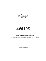 EURO Sienna ES9060DSXS Manuale del proprietario