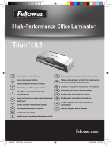 Fellowes Titan A3 Manuale utente